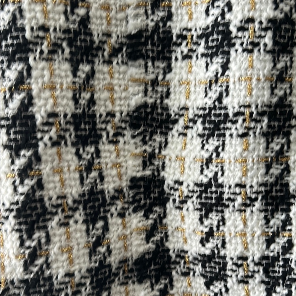 *House of Harlow 1960 Black and White Houndstooth Blazer - Picture 8 of 11